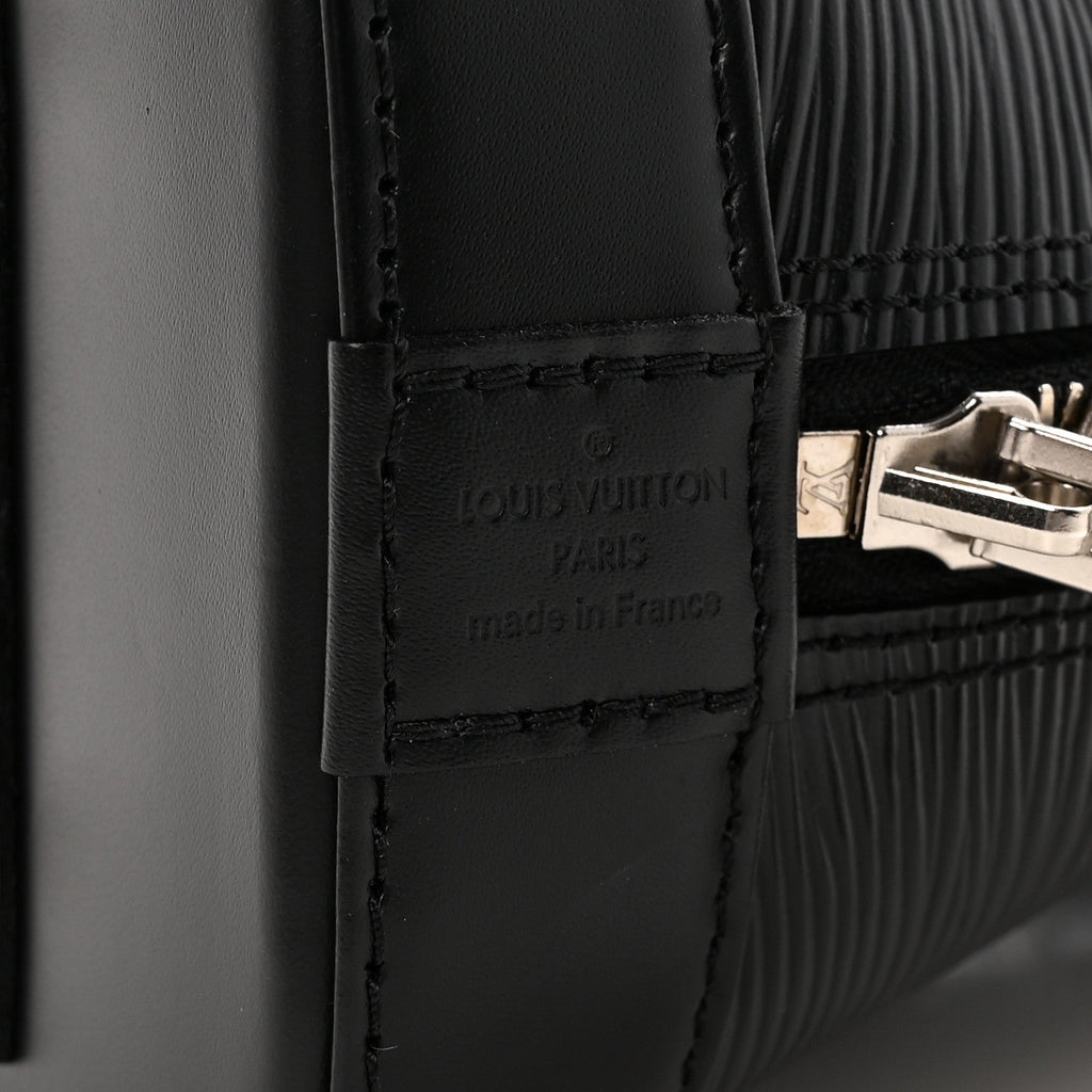 Louis Vuitton Epi Alma BB Black