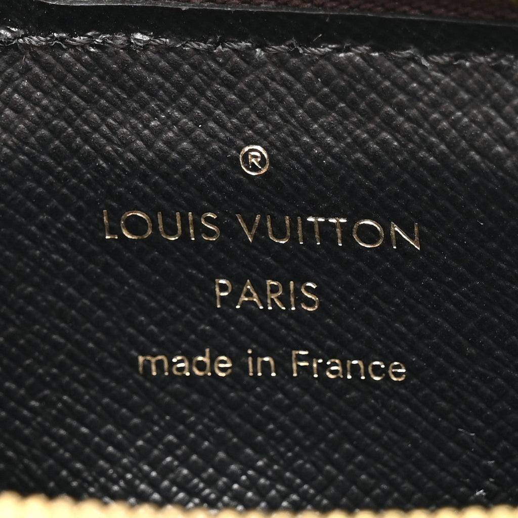 Louis Vuitton Monogram Recto Verso Card Holder Black