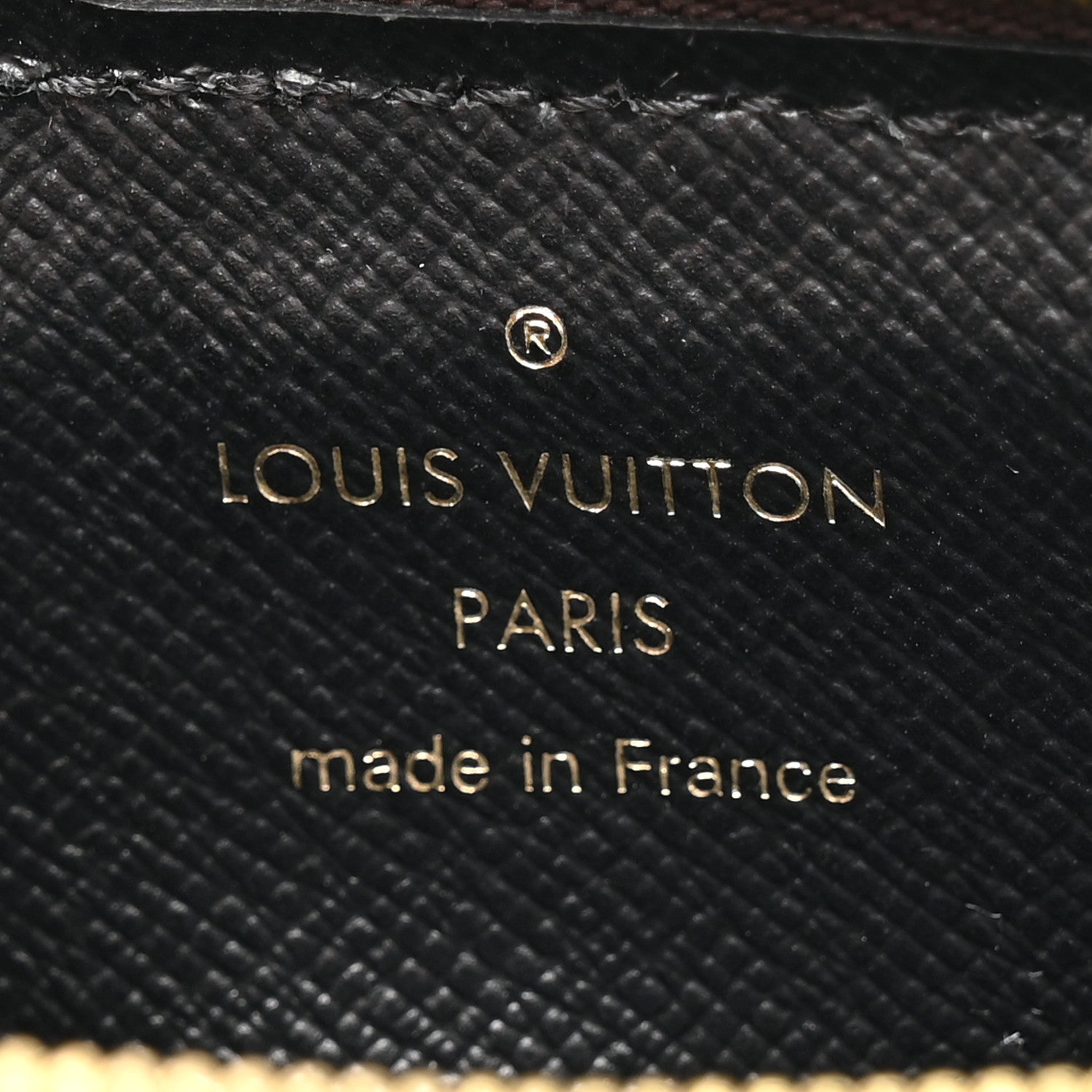 Louis Vuitton Monogram Recto Verso Card Holder Black