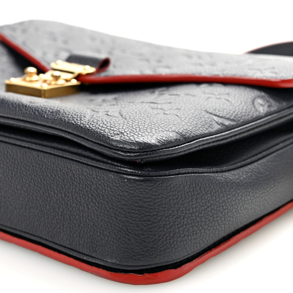 Louis Vuitton Empreinte Pochette Metis Marine Rouge