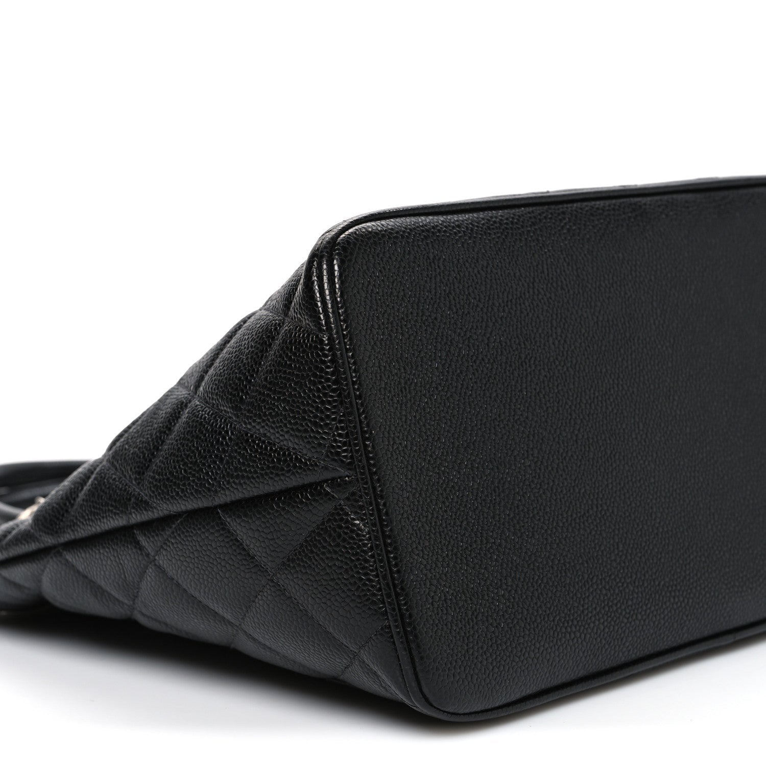 Chanel Caviar Quilted Medallion Tote Black