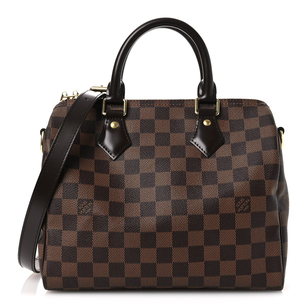 Louis Vuitton Damier Ebene Speedy Bandouliere 25
