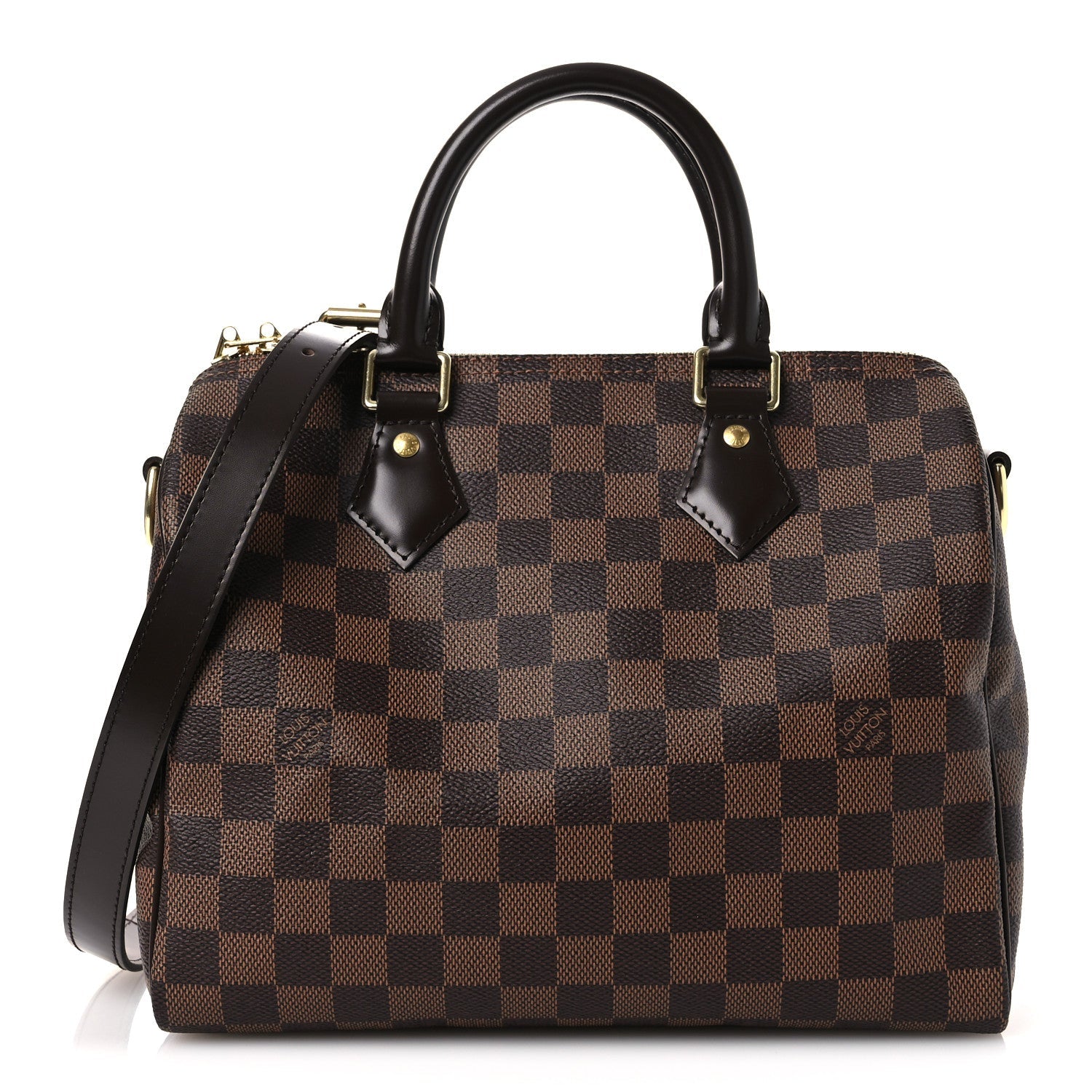 Louis Vuitton Damier Ebene Speedy Bandouliere 25