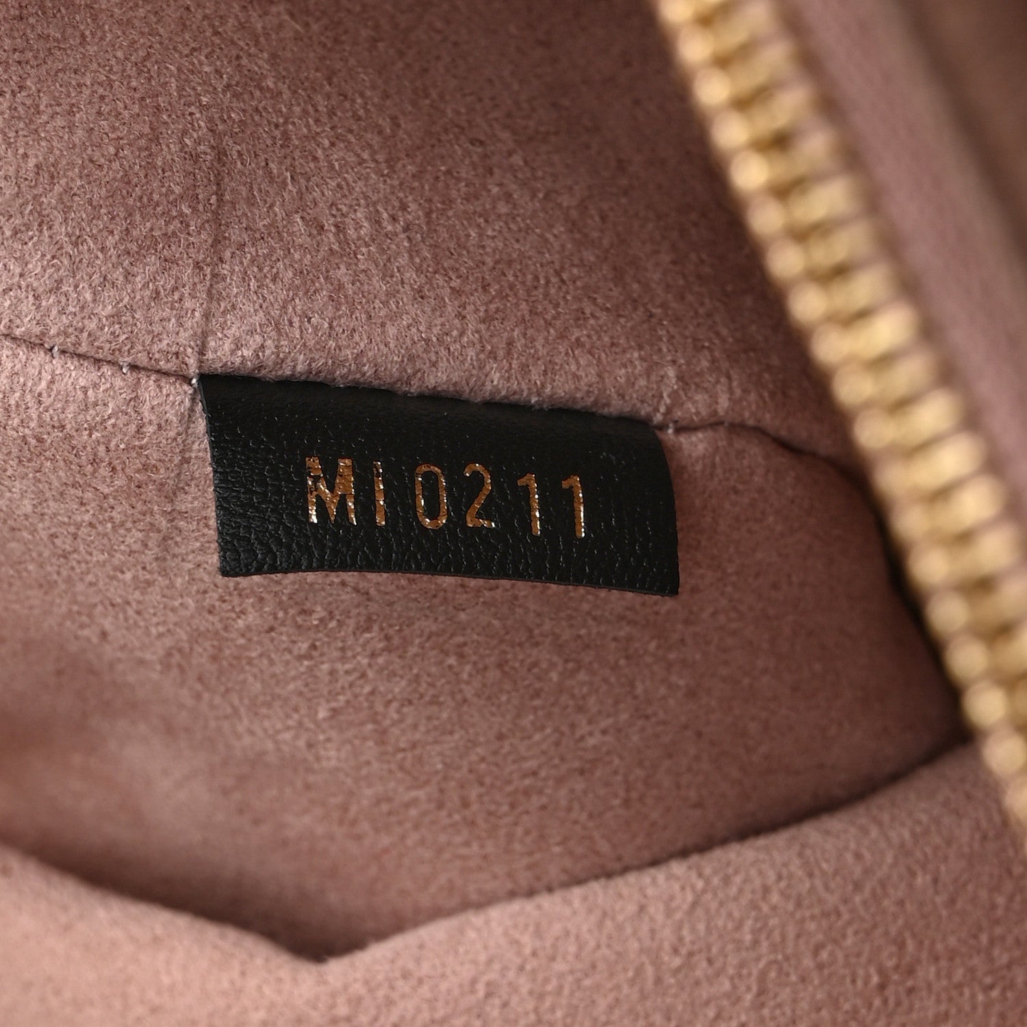 Louis Vuitton Lambskin Embossed Monogram Coussin PM Black