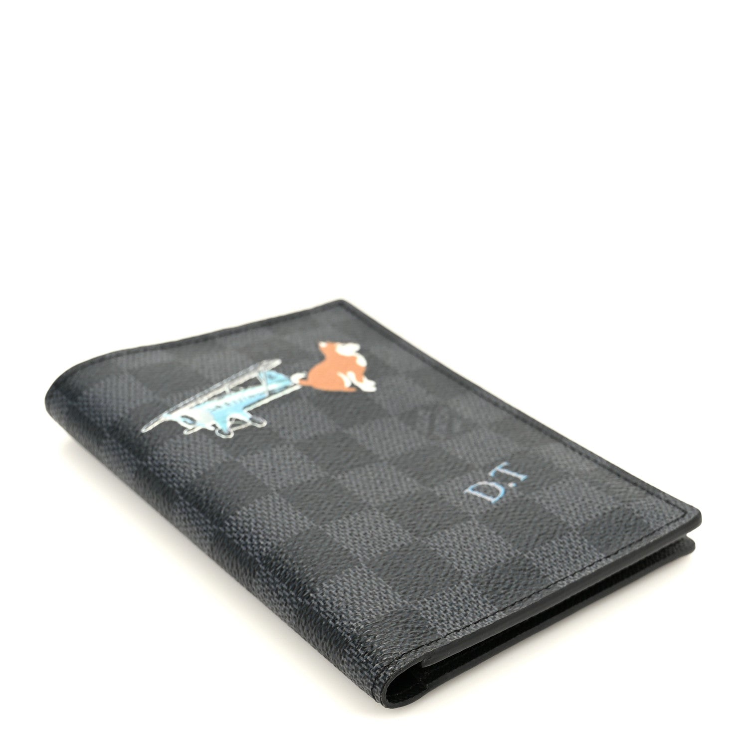 Louis Vuitton Damier Graphite My LV World Tour Passport Cover