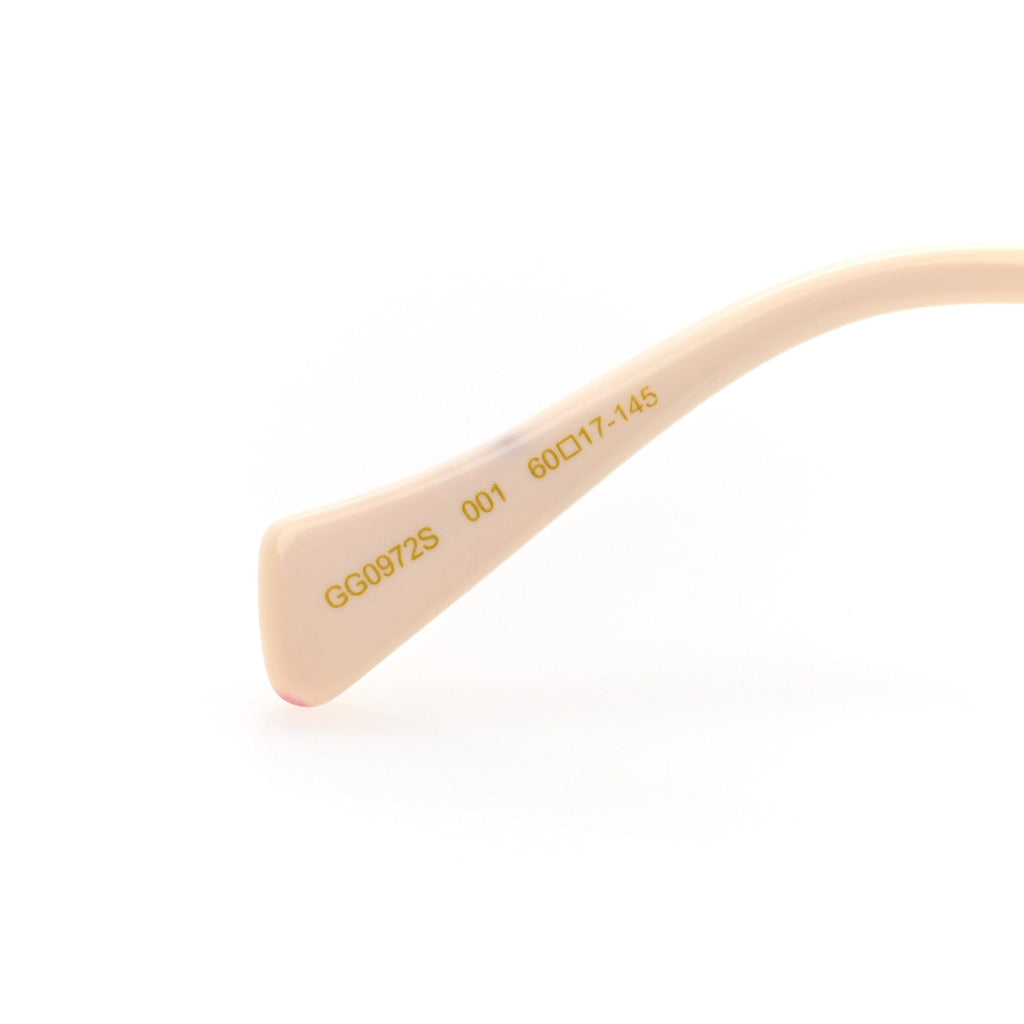 Gucci Metal Frame Sunglasses GG0972S Gold Brown