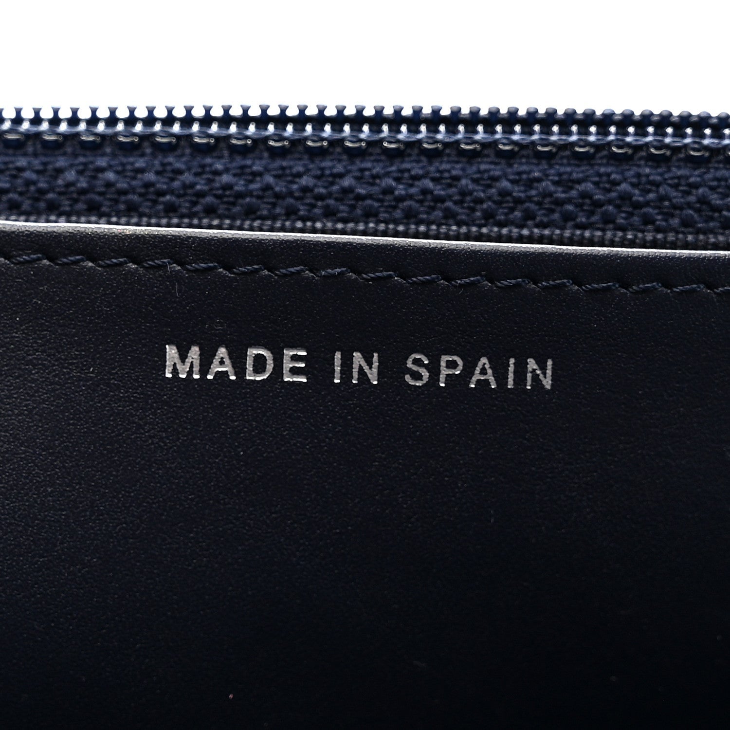 Chanel Caviar Quilted Wallet on Chain WOC Navy Blue