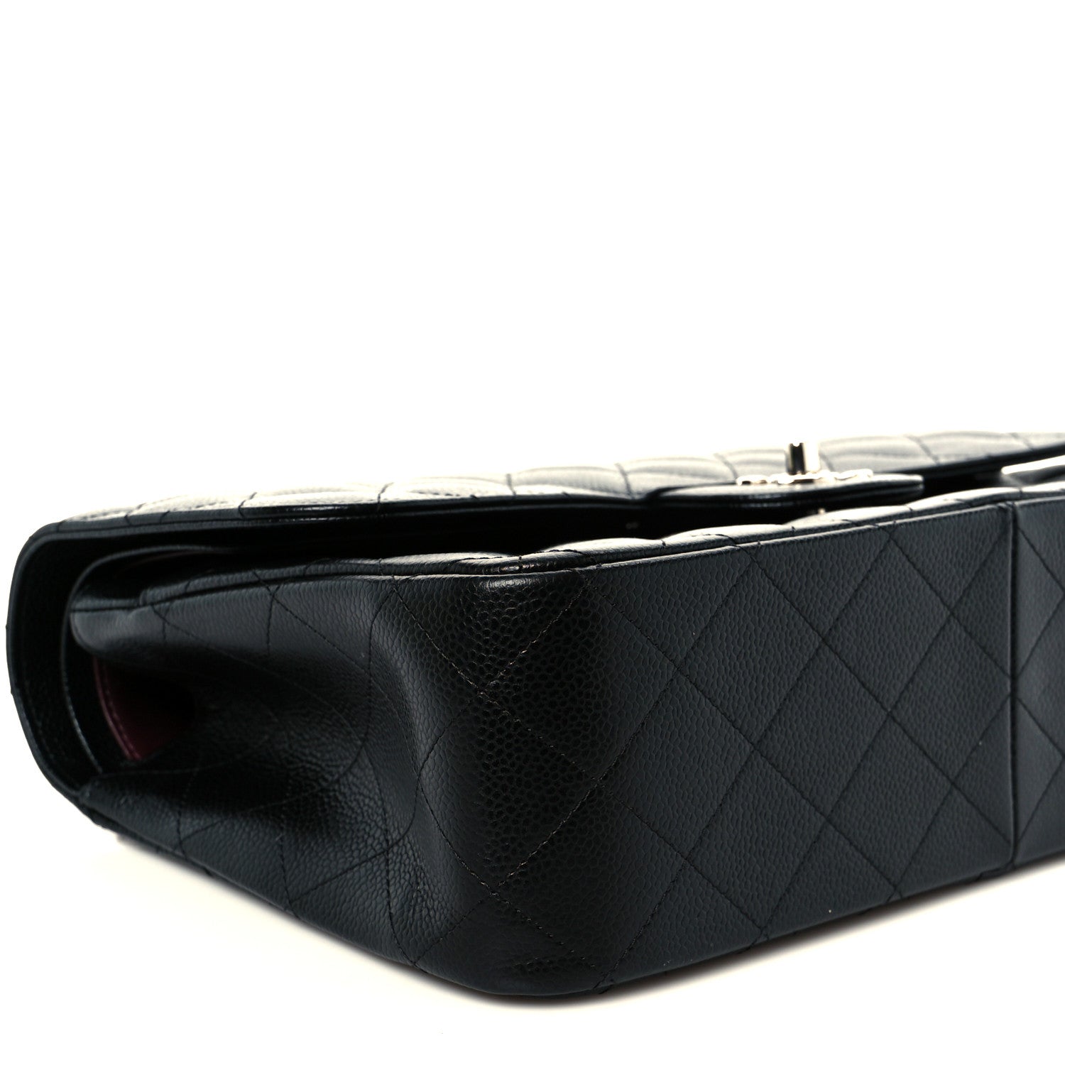 Chanel Caviar Quilted Jumbo Double Flap Black