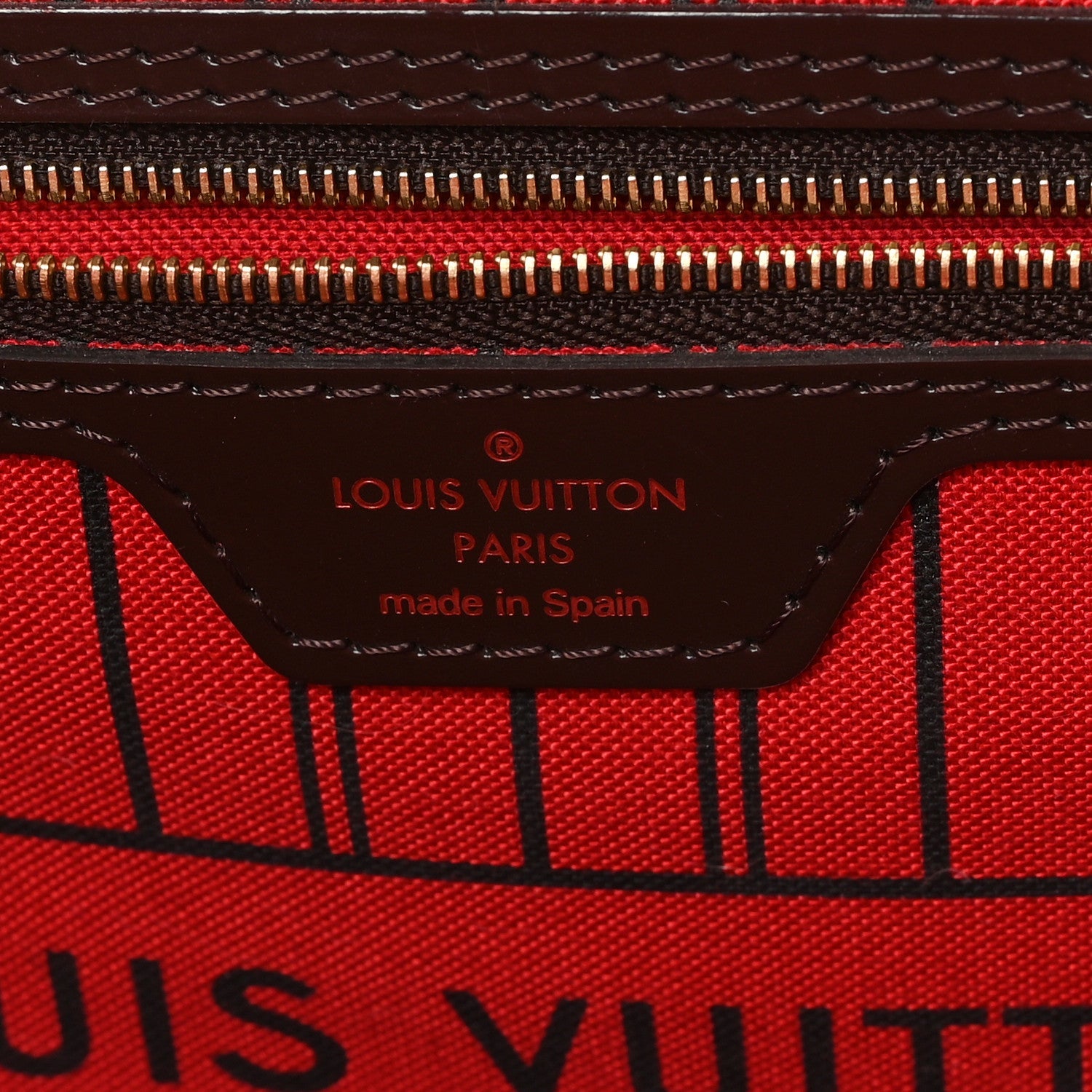 Louis Vuitton Damier Ebene Neverfull MM