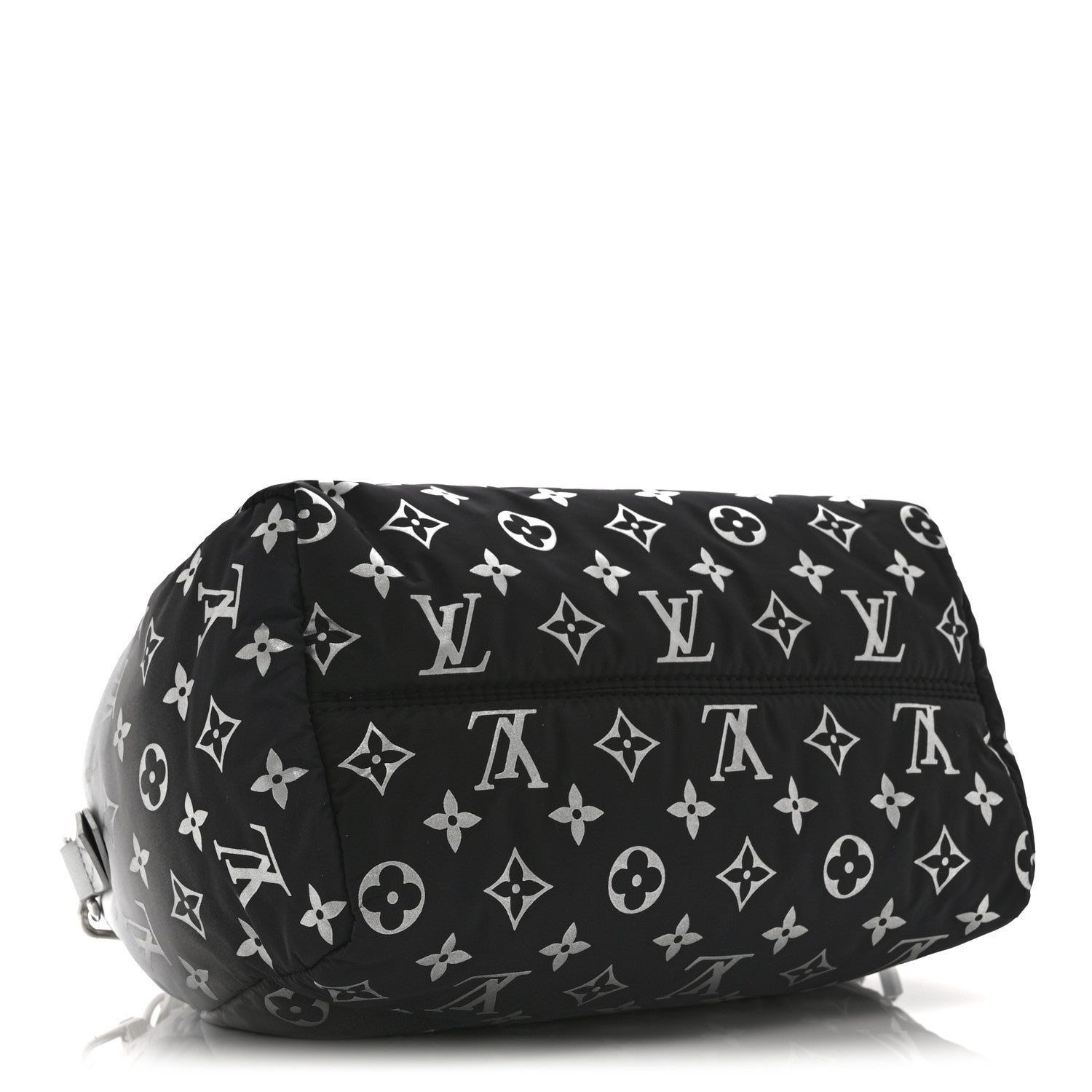 Louis Vuitton Nylon Monogram Gradient LV Snow Speedy Bandouliere 25 Frost