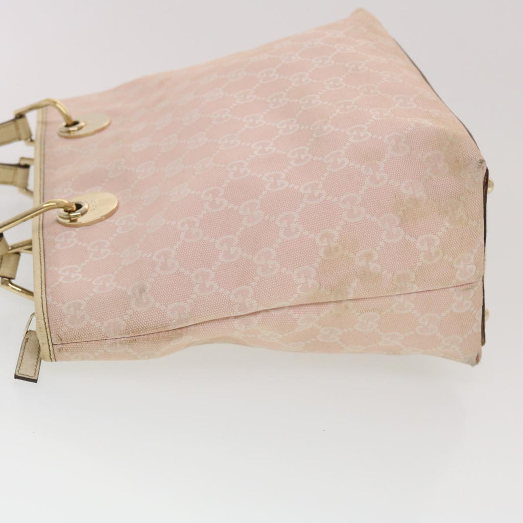 GUCCI GG Canvas Tote Bag Pink 139552  44265