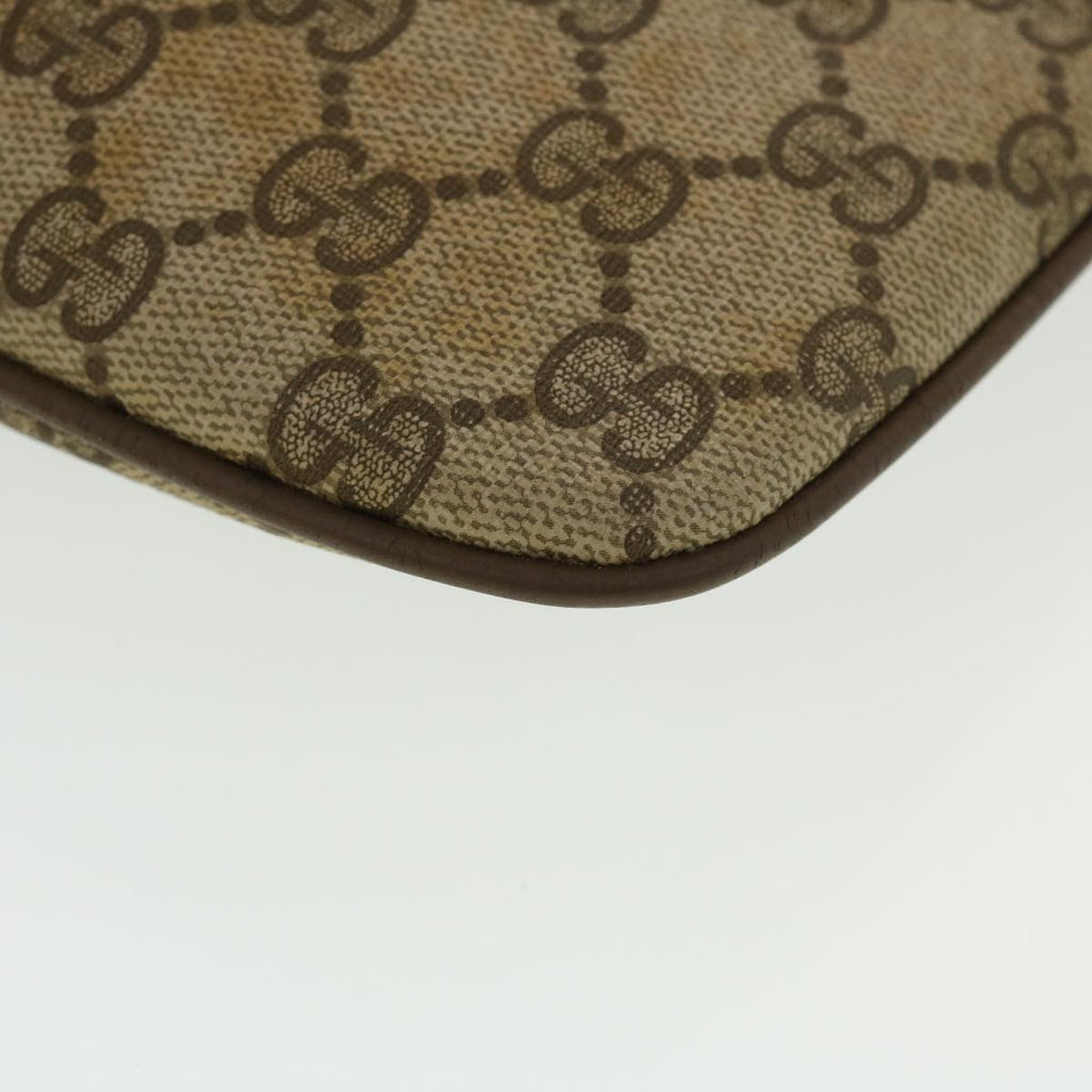 GUCCI GG Canvas Web Sherry Line Shoulder Bag Beige Red 904.02.047  44304