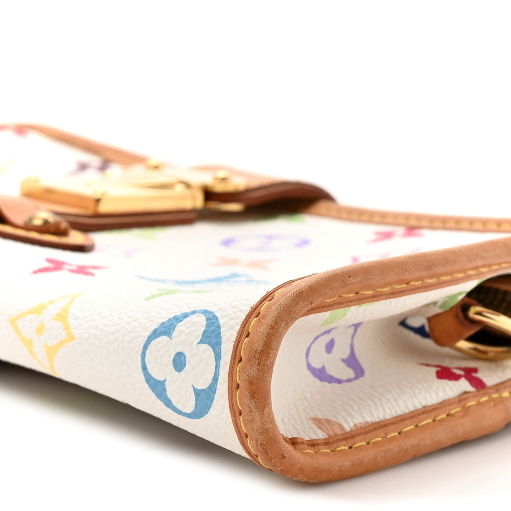 Louis Vuitton Monogram Multicolor Shirley White