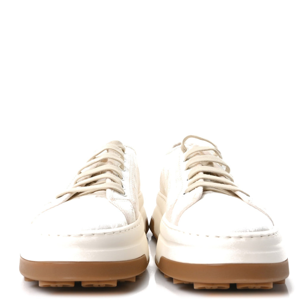 Gucci GG Monogram Mens 1977 Tennis Platform 52mm Sneakers 11 Great White Mystic White