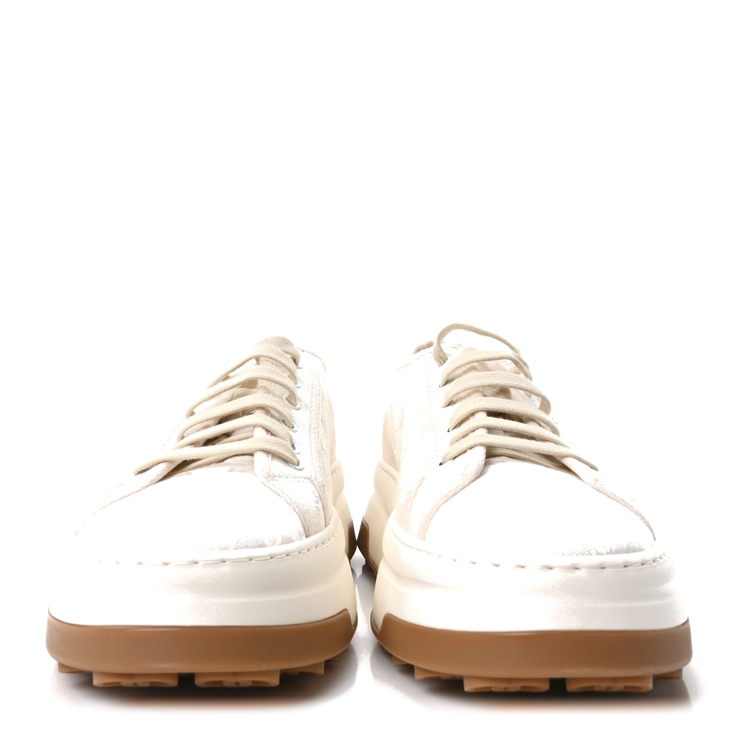 Gucci GG Monogram Mens 1977 Tennis Platform 52mm Sneakers 11 Great White Mystic White