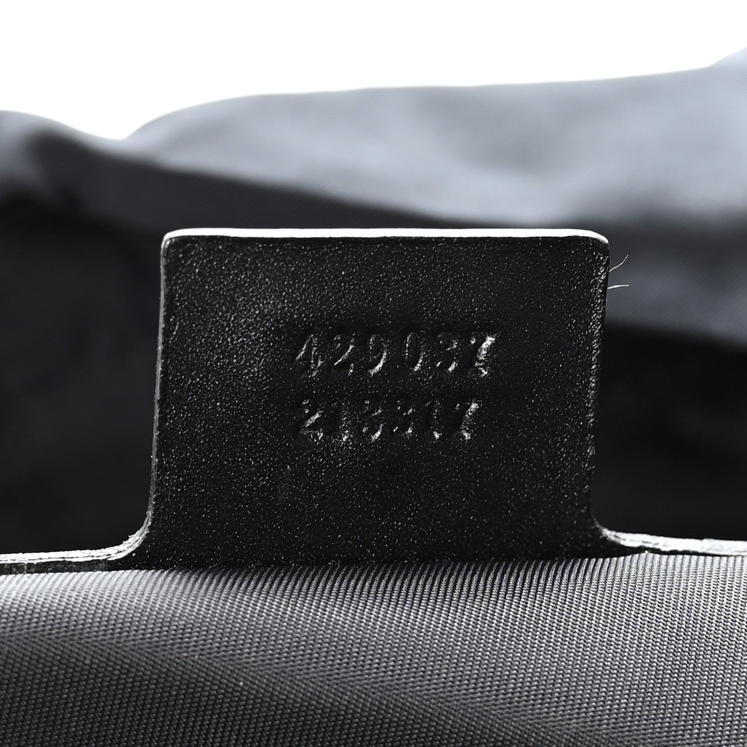 Gucci Techno Canvas Web Double Buckle Backpack Black