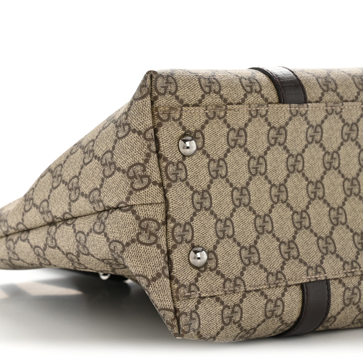 Gucci GG Plus Monogram Medium Joy Tote Dark Brown