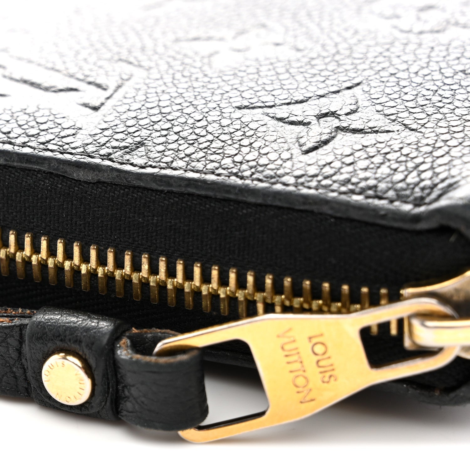 Louis Vuitton Empreinte Zippy Wallet Black