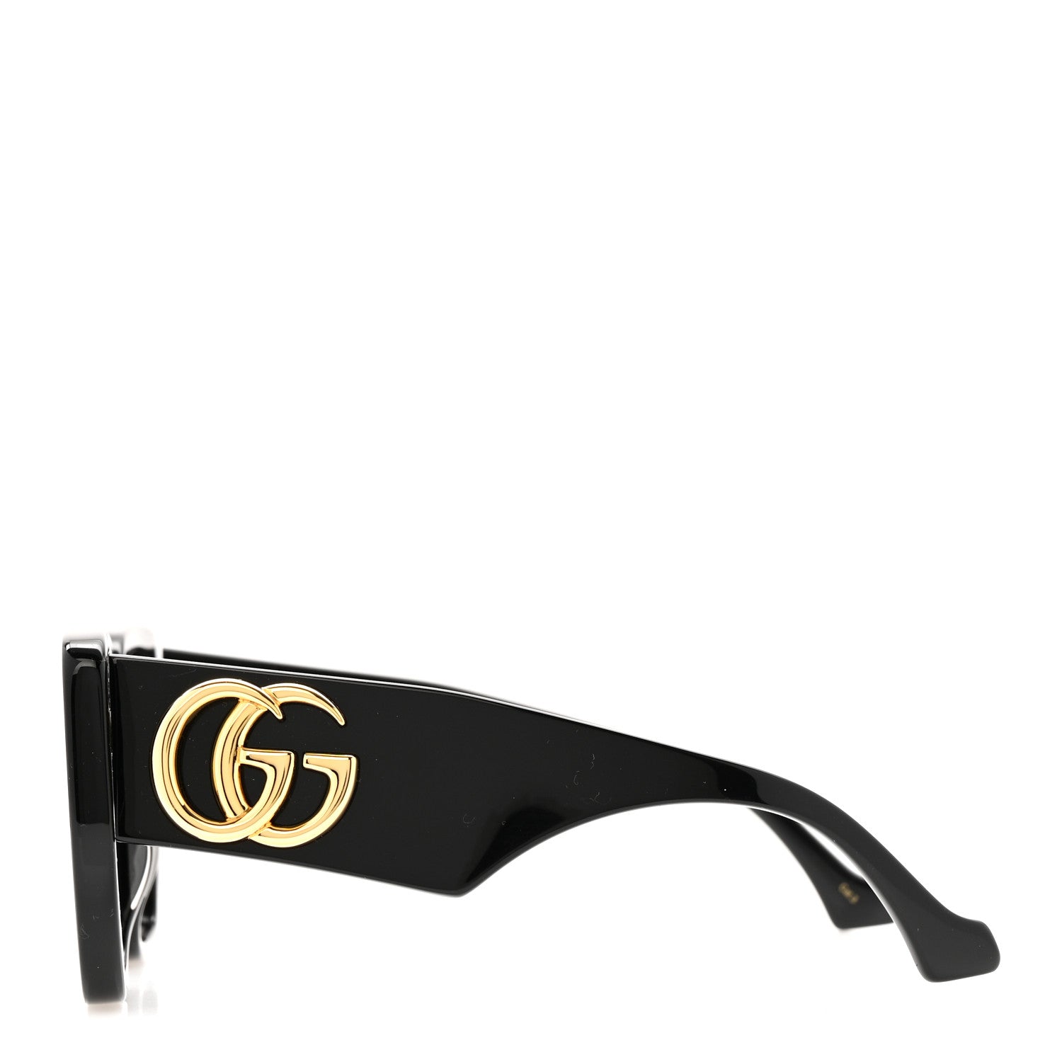 Gucci Acetate Square Frame Sunglasses GG0956S Black