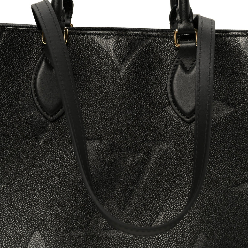 Louis Vuitton Empreinte Monogram Giant Onthego MM Black