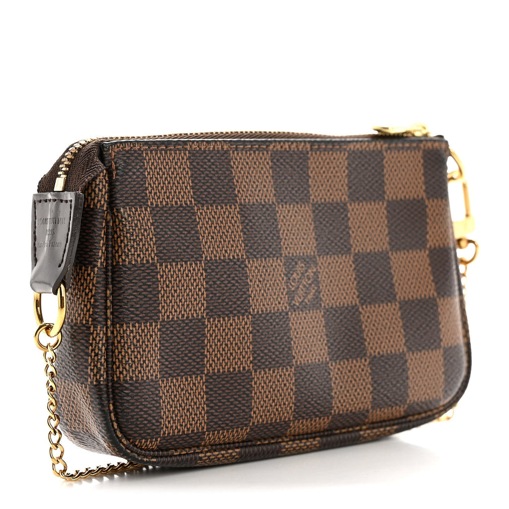 Louis Vuitton Damier Ebene Mini Pochette Accessories