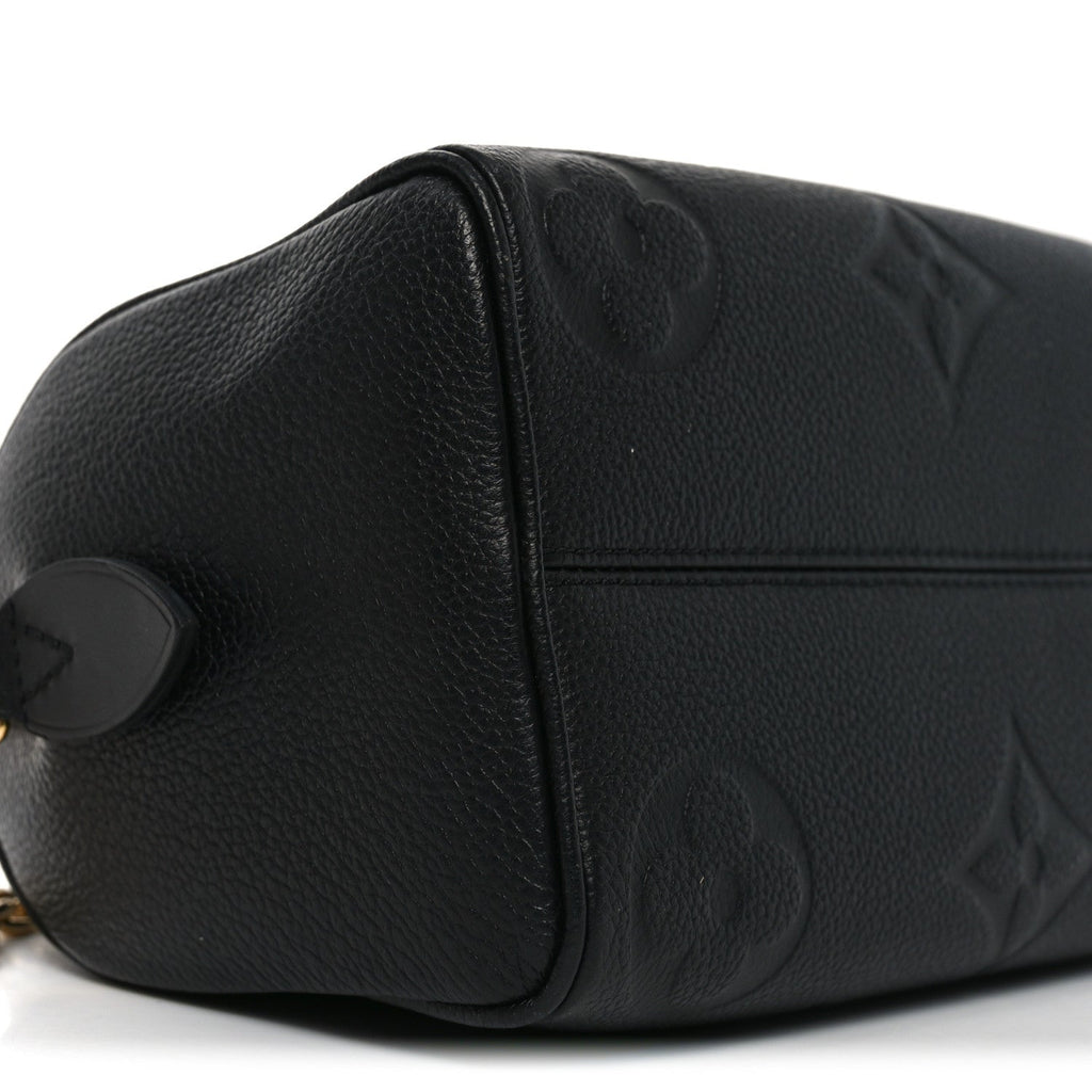 Louis Vuitton Empreinte Monogram Giant Speedy Bandouliere 20 Black