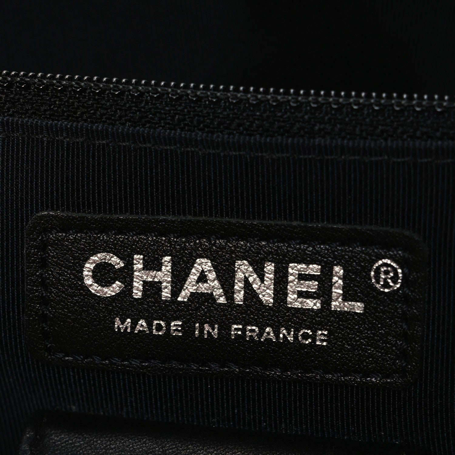Chanel Tweed Paint Splatter Print Flap Black White