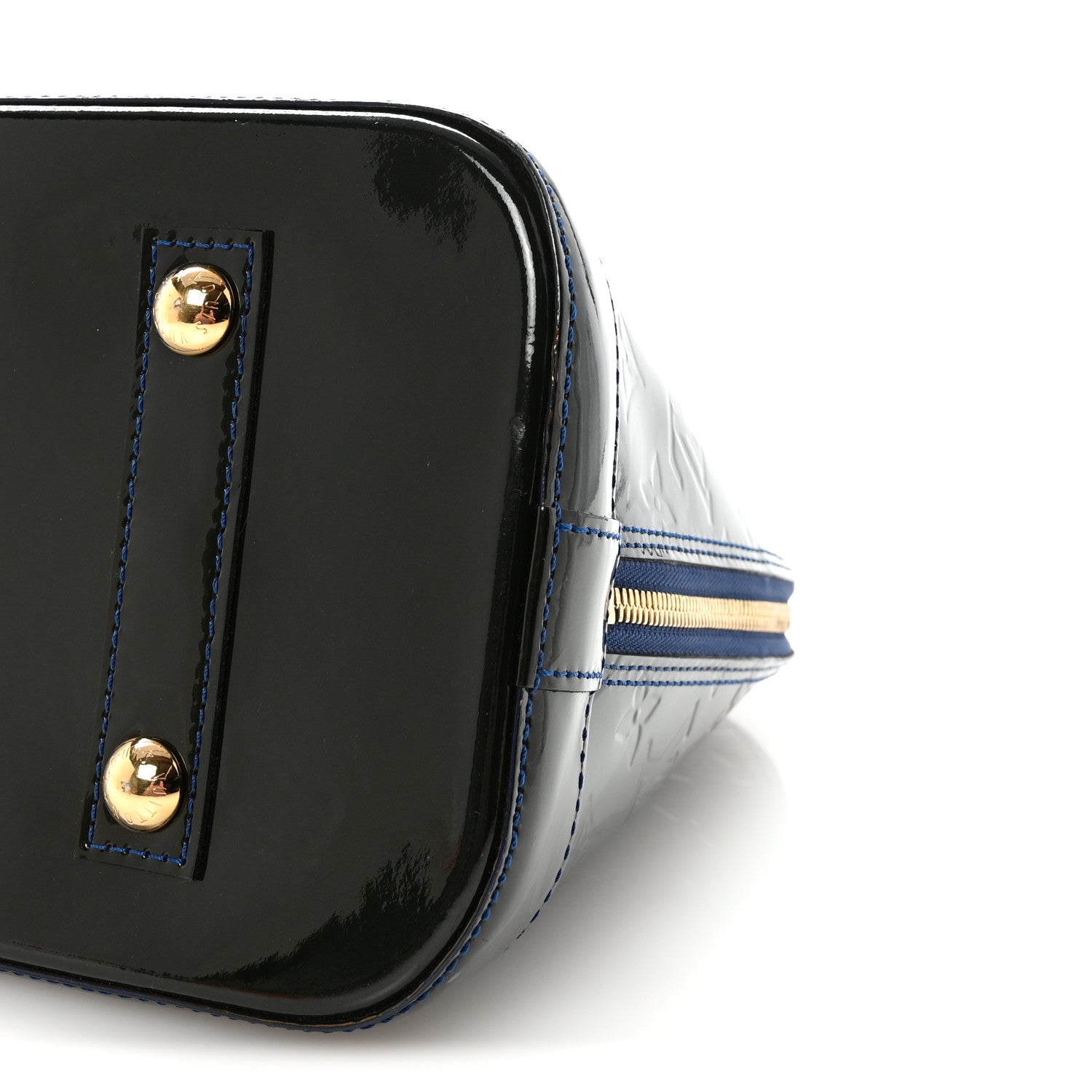 Louis Vuitton Vernis Alma PM Blue Infini