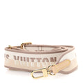 Louis Vuitton Jacquard Speedy Bandouliere 20 Shoulder Strap Beige