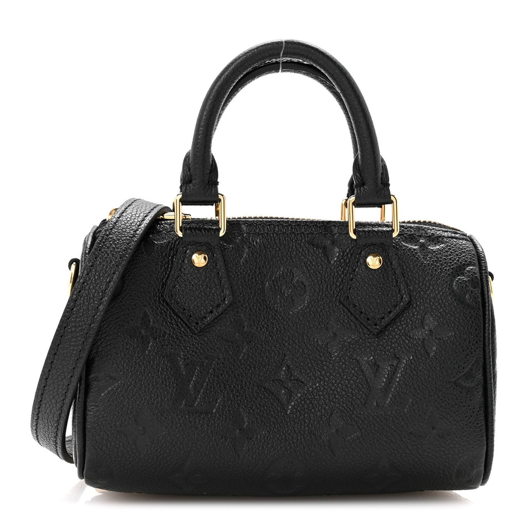 Louis Vuitton Empreinte Monogram Nano Speedy Black