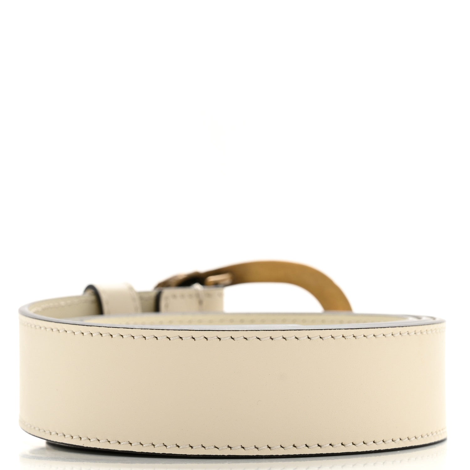 Gucci Calfskin Dionysus 30mm Belt 95 38 Mystic White