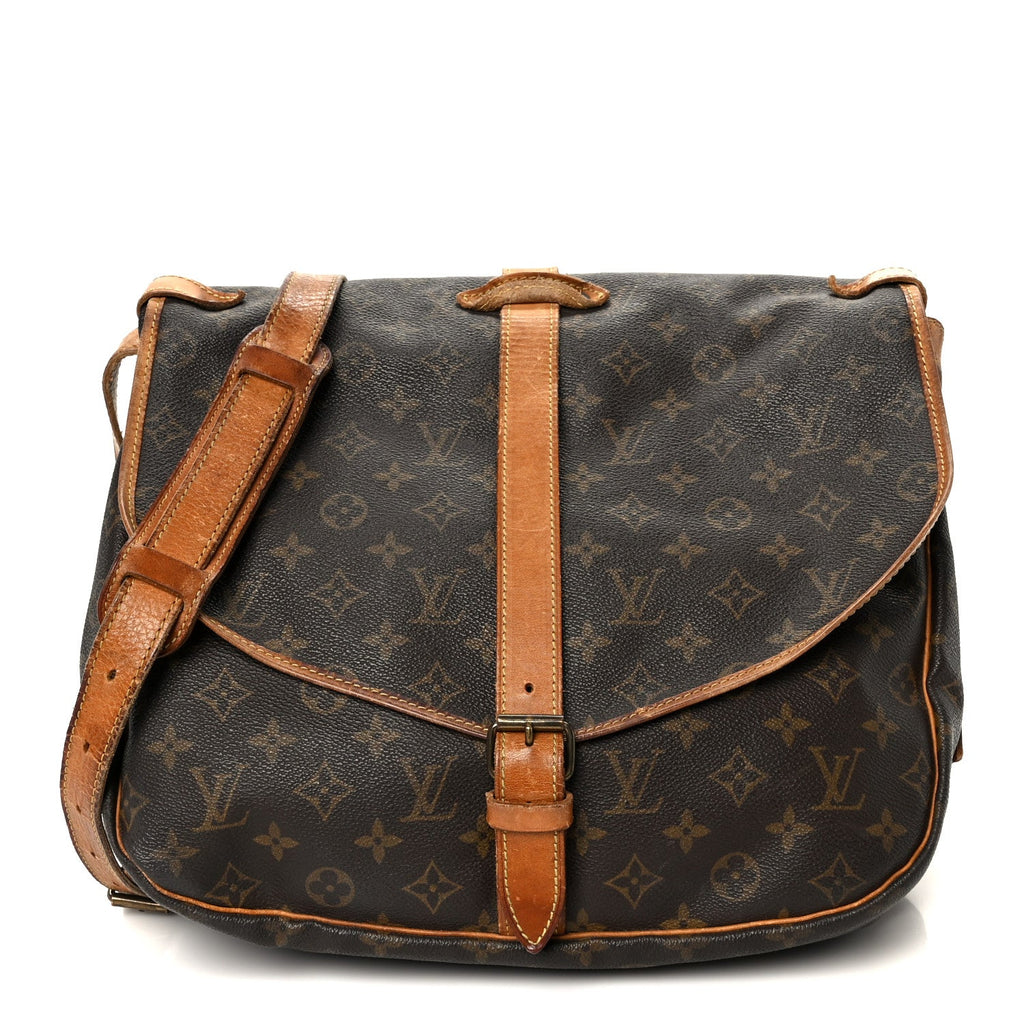 Louis Vuitton Monogram Saumur 35