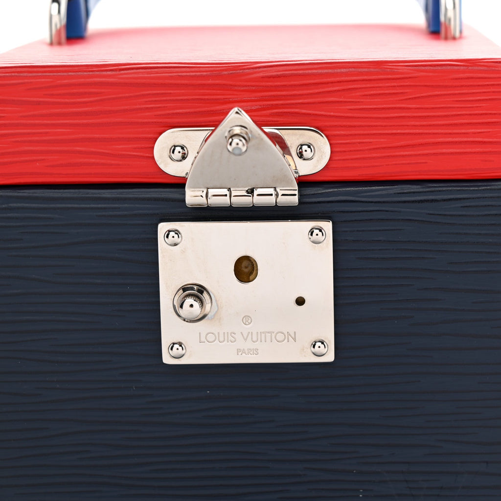 Louis Vuitton Epi Bleecker Box Indigo Coquelicot