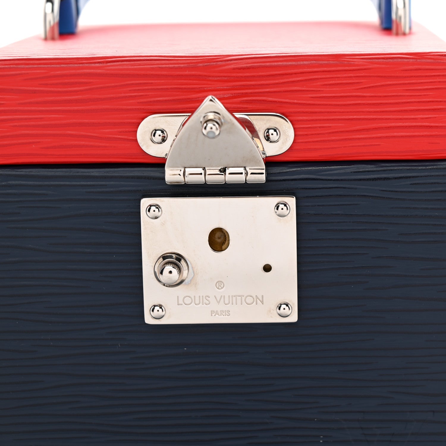 Louis Vuitton Epi Bleecker Box Indigo Coquelicot