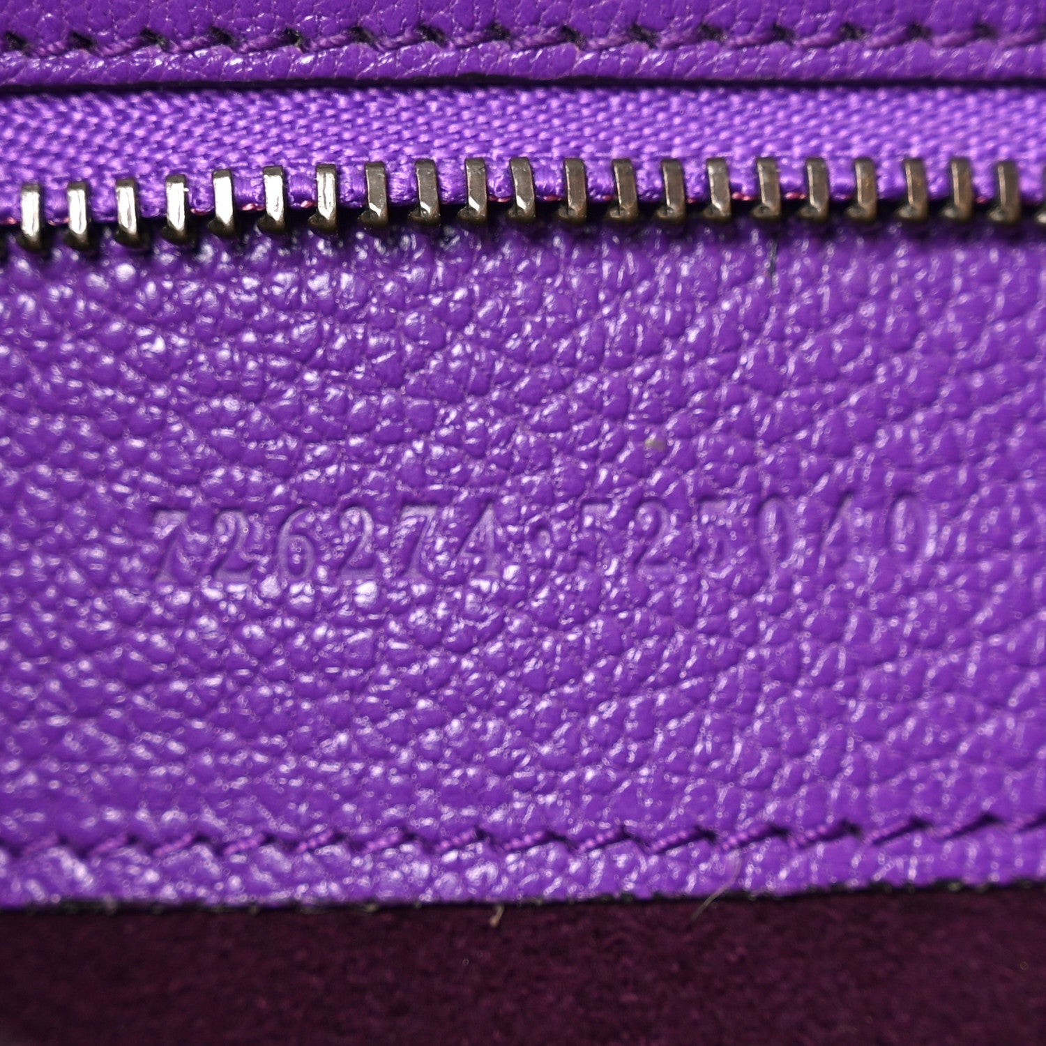 Gucci Goatskin Medium Aphrodite Shoulder Bag Shine Purple