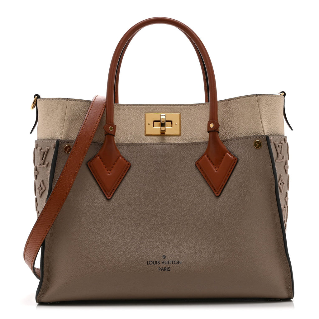 Louis Vuitton Calfskin Monogram Tufting On My Side Galet