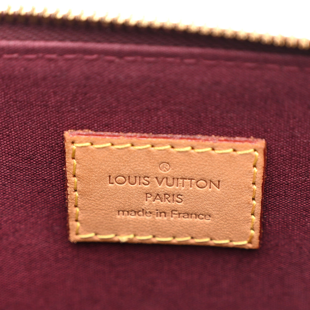 Louis Vuitton Vernis Alma PM Rouge Fauviste