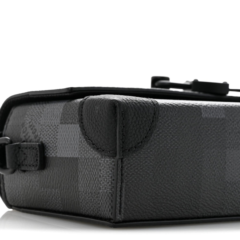 Louis Vuitton Damoflage Steamer Wearable Wallet Black