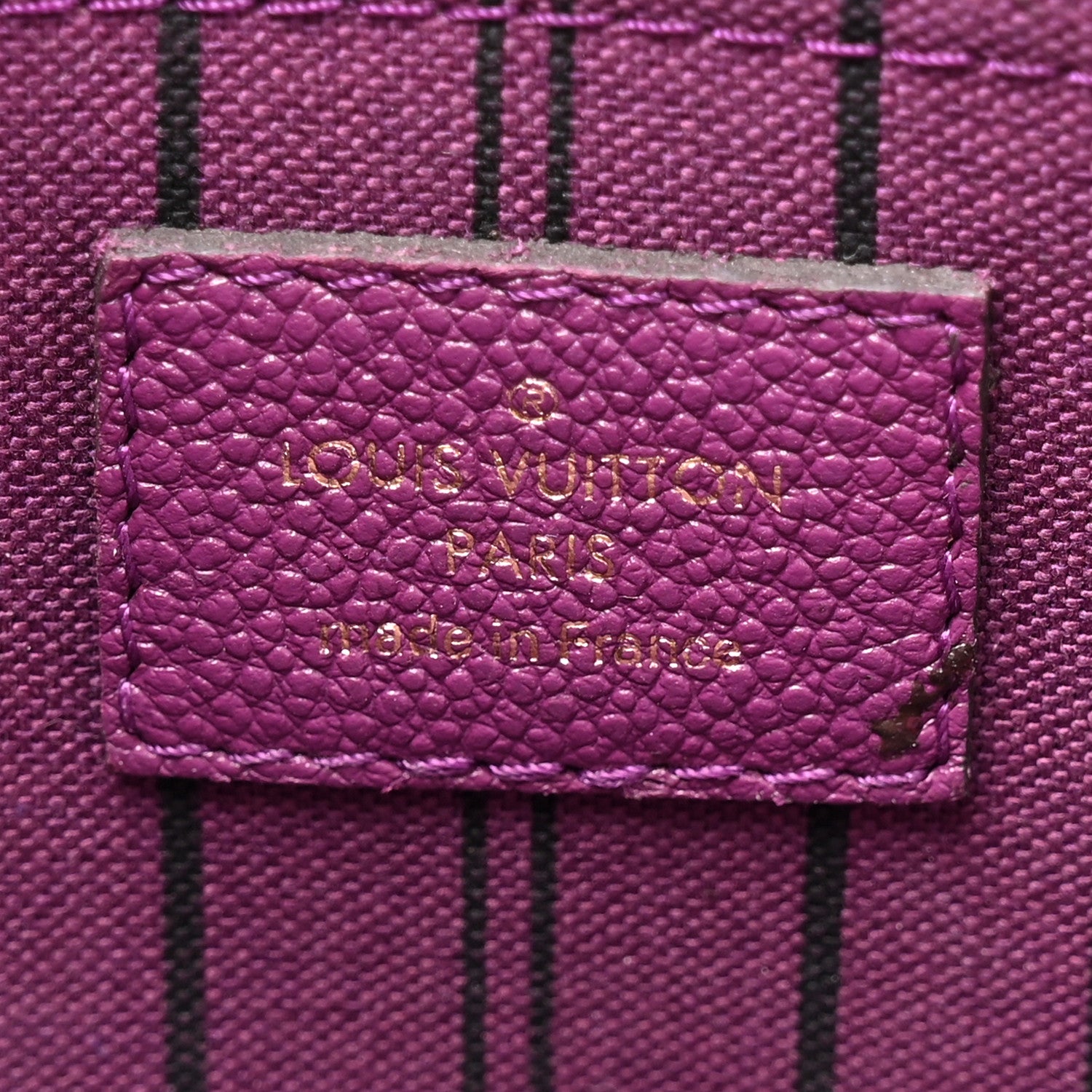 Louis Vuitton Empreinte Montaigne MM Amethyste