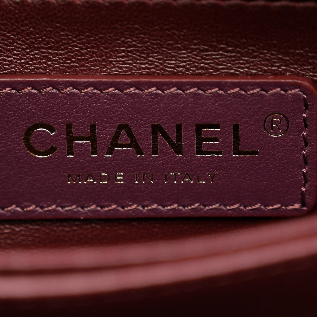 Chanel Caviar Quilted Mini Coco Handle Flap Black