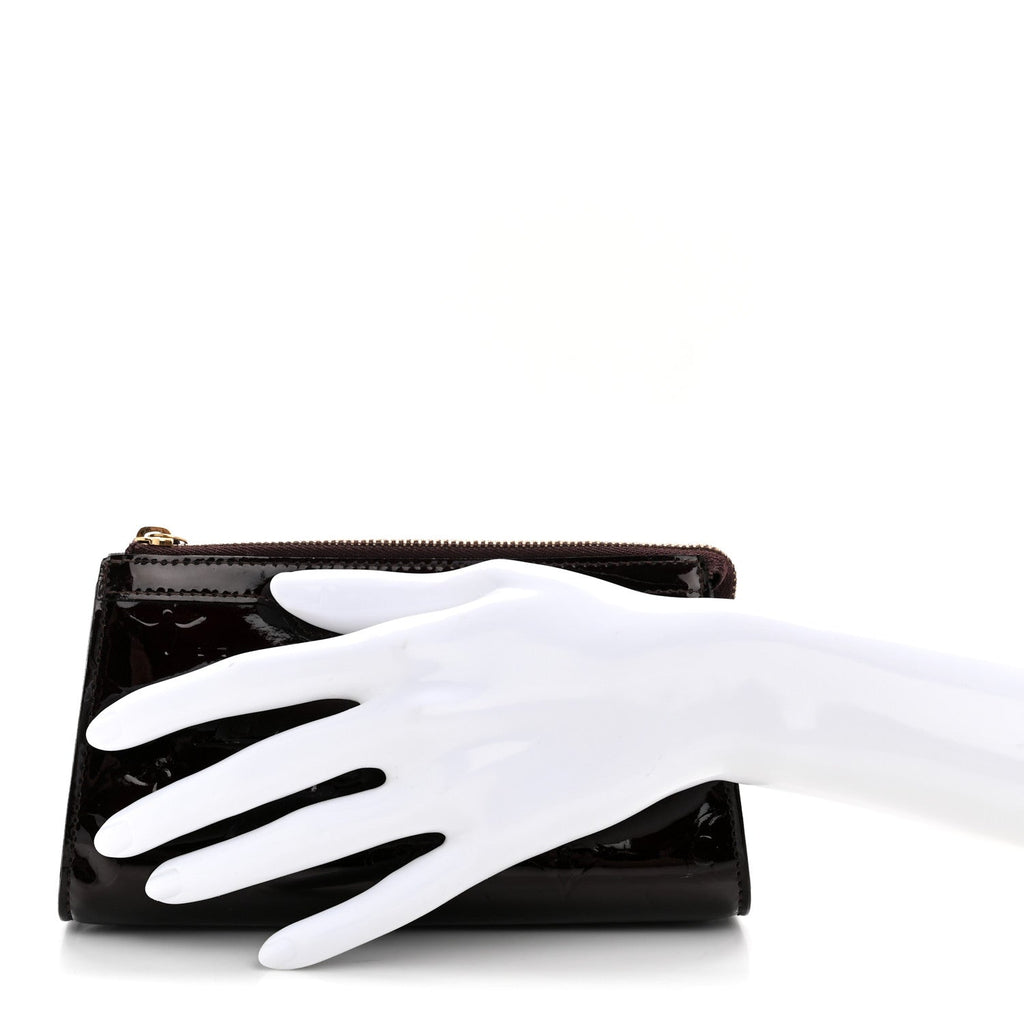 Louis Vuitton Vernis Trousse Cosmetic Pouch Amarante