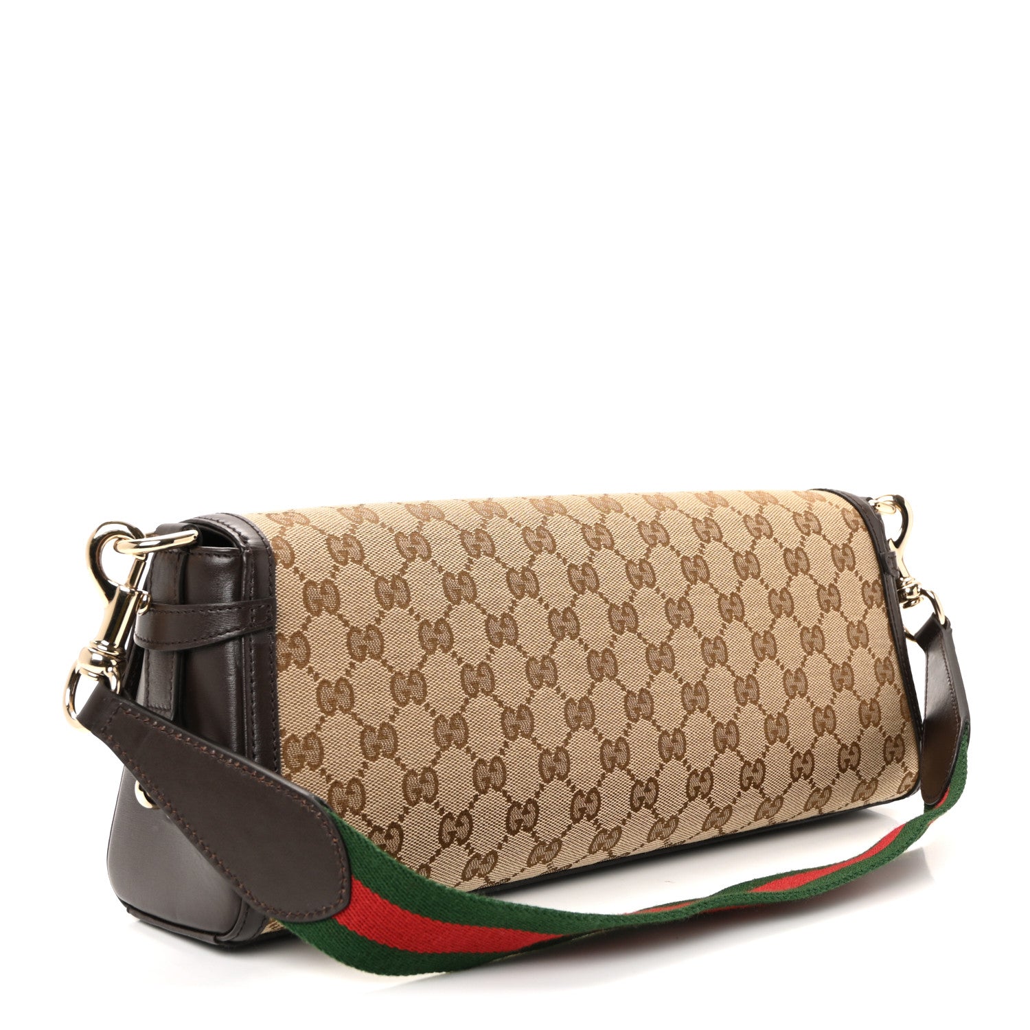 Gucci GG Monogram Medium Luce Shoulder Bag Beige Ebony