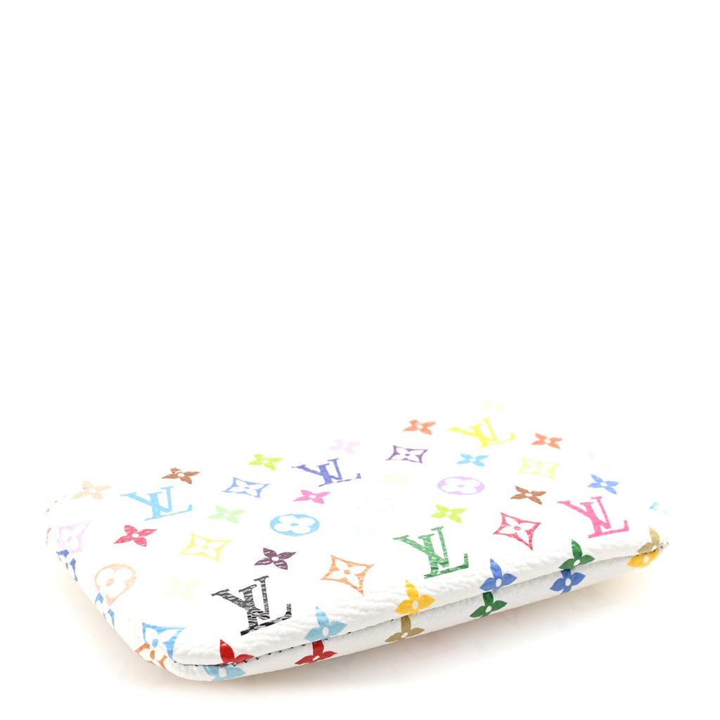 Louis Vuitton LV X TM Monogram Multicolor Key Pouch White