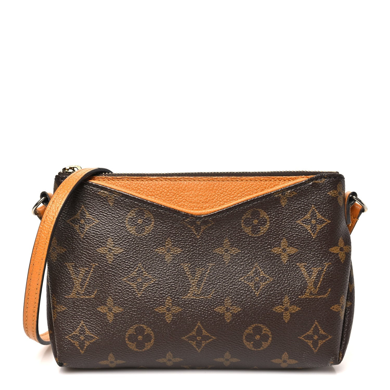 Louis Vuitton Monogram Pallas Uniformes Crossbody Safran