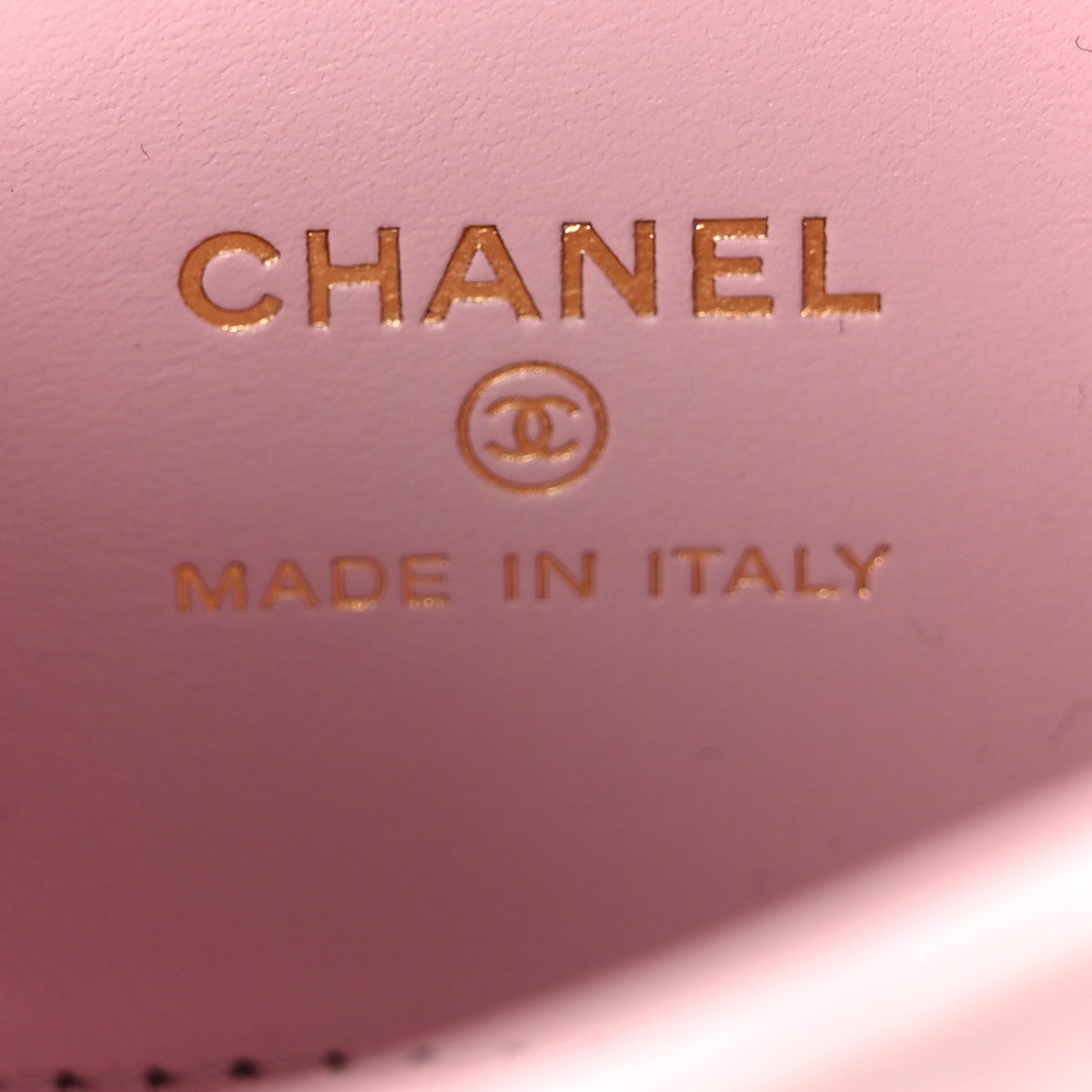 Chanel Shiny Aged Calfskin Quilted Mini Nano Kelly Shopper Light Pink