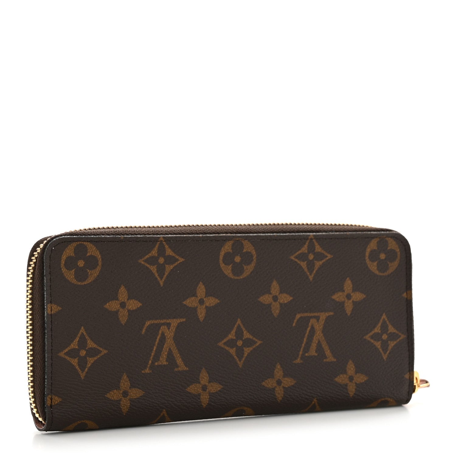 Louis Vuitton Monogram Clemence Wallet Rose Ballerine