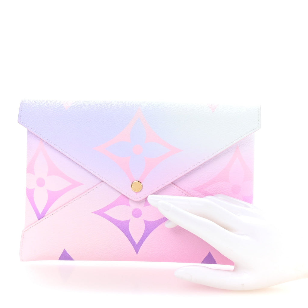 Louis Vuitton Monogram Giant Spring In The City Large Kirigami Pochette Sunrise Pastel