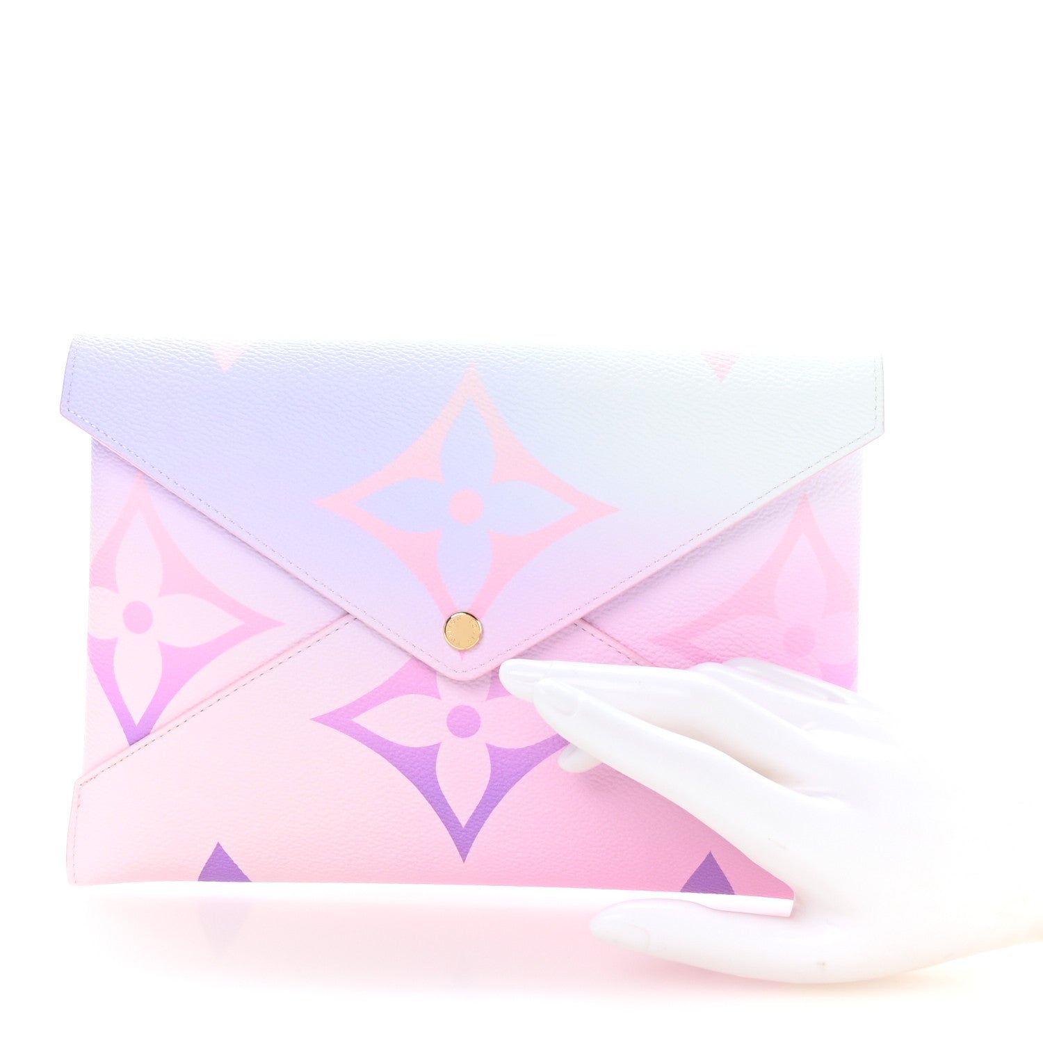 Louis Vuitton Monogram Giant Spring In The City Large Kirigami Pochette Sunrise Pastel