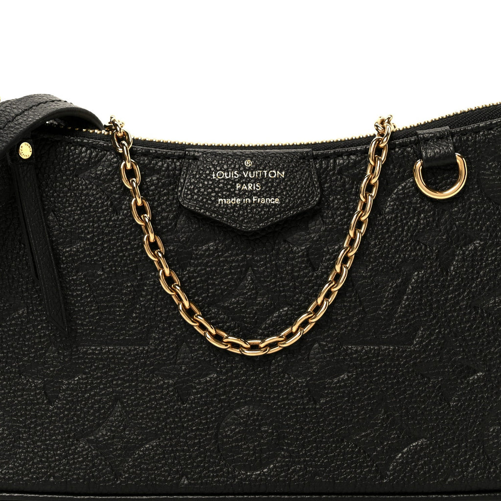 Louis Vuitton Empreinte Easy Pouch On Strap Black