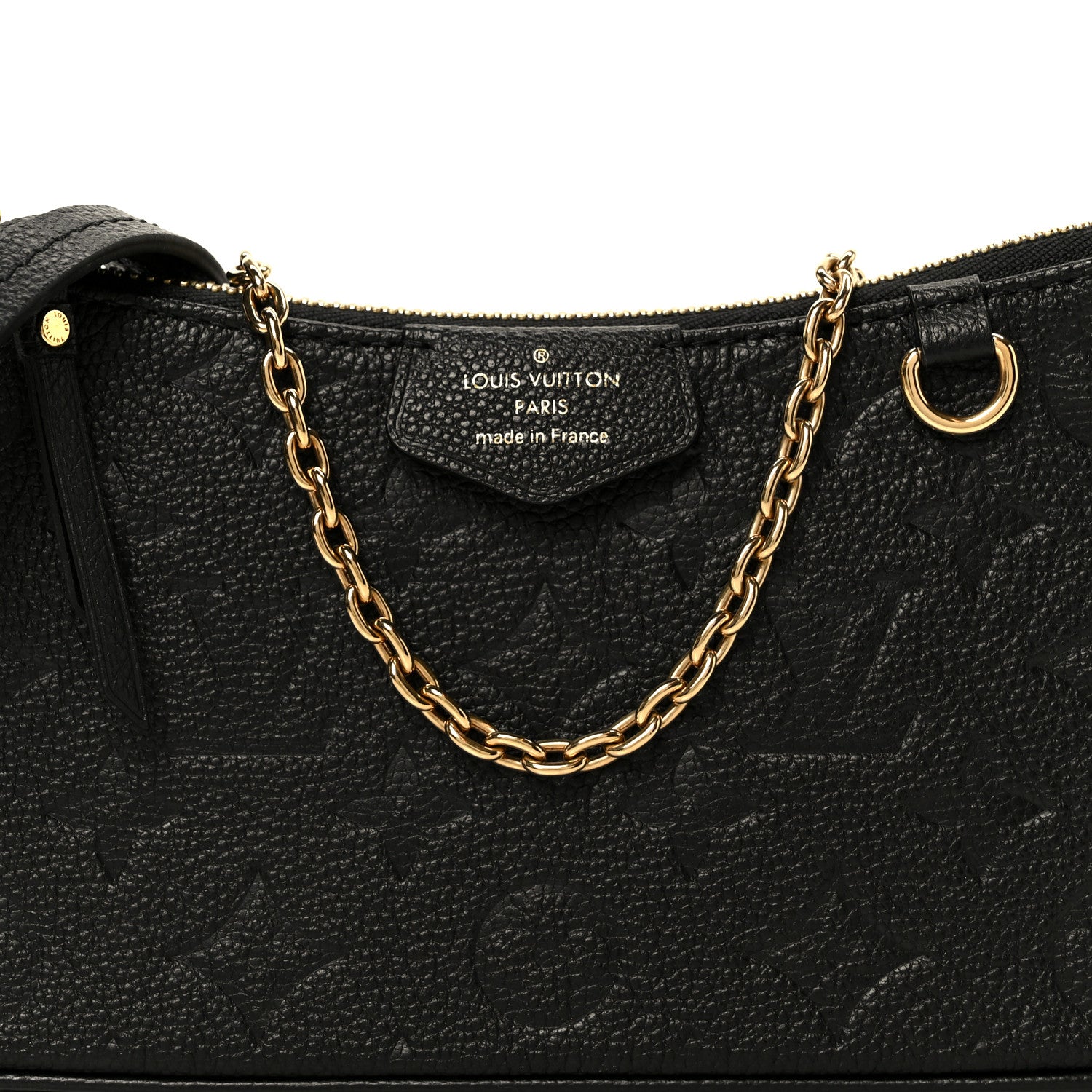 Louis Vuitton Empreinte Easy Pouch On Strap Black